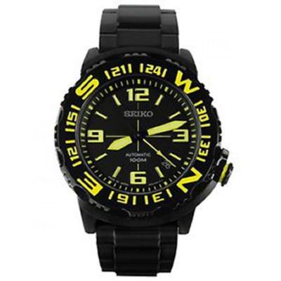 JamesMobile นาฬิกาข้อมือผู้ชาย Seiko Superior Automatic Divers Japan Watch รุ่น SRP449J1 กันน้ำ100เมตร สายสแตนเลสรมดำ - Black/Green
