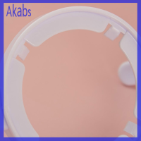 Akabs ถ้วยให้อาหารสีขาวสำหรับเด็กที่จับขวดน้ำดื่มวัสดุเป็นมิตรกับสิ่งแวดล้อม