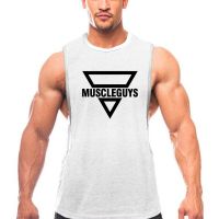 2023 Trend Mens O Neck Mesh Gym Fitness Sleeveless Cool Feeling Tank Tops Summer Breathable Quick Dry Outdoor Casual T-shirt