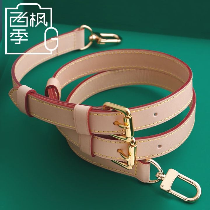 Adjustable Leather Strap in vachetta leather - 1.1cm wide