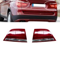 Rear LED Lamp Trim Bezel Shell Reversing Signal Brake Light for BMW X3 F25 2009-2017 Tail Light Cover