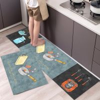 Oilproof Kitchen Rugs Modern Doormat Entrance Door Carpet Living Room Home Bathroom Foot Mats Kitchen Mats for Floor Washable