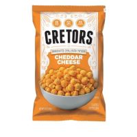 มาใหม่ ? ข้าวโพดอบกรอบรสเชดด้าชีส USA CRETORS JUST THE CHEESE CORN 185 กรัม ?