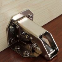 90 Degree Foldable Cabinet Door Hinge Hydraulic Soft Closing Hinge No-Drilling Door Hardware Locks