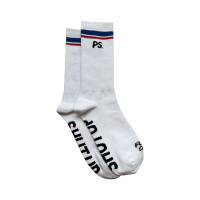 ถุงเท้า PISI Sock Old School | White