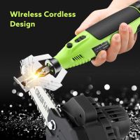 เครื่องลับเลื่อยโซ่ไร้สาย Seesii Cordless Chain Saw Sharpener  Lime Grinder Tool อุปกรณ์เครื่องบดมะนาววงล้อลับคม12ชิ้นสำหรับเลื่อยไฟฟ้าขนาดเล็ก