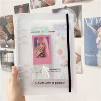A5 Binder Ring Collect Book Korea Idol Photo Organizer Journal Diary Agenda Planner Bullet Cover School Stationery Note Books Pads