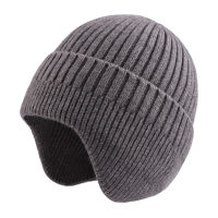 Winter Men Knitted Trapper Cap For Women Windproof Ear Protection Beanie Russian er Hats