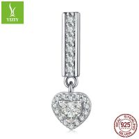 [COD] Ziyun new cross-border 925 silver accessories fashion European and heart-shaped pendant SCX109