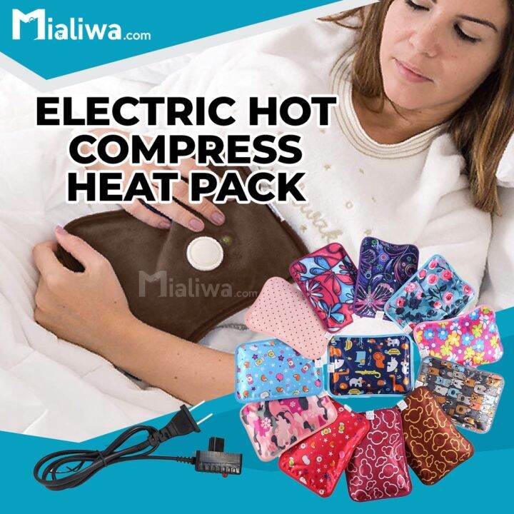 Electric Hot Compress Heat Pack Rechargeable Heat, Compress Bag For