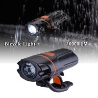 CW 10000LM IP6Bicycle Front USB ChargingSuper BrightFlashlight Headlight Lights