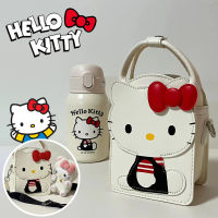 กระเป๋าสะพายข้างสะพายไหล่สำหรับเด็กลาย Hellokitty น่ารักใหม่2023ชิ้น