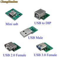 Chenghaoran อะแดปเตอร์ไมโคร Usb เพื่อจุ่มขนาดเล็กกระดานทดสอบ Pcb Usb 2.0 3.0 3.1/Type-C/Hdmi ปลั๊กคอนเนคเตอร์สำหรับท่านชายหญิง