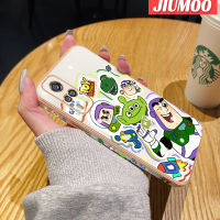 JIUMOO เคสสำหรับ VIVO Y51 2020 Y51a Y31เคส Y33 Y53s 2021พร้อมการ์ตูนมอนสเตอร์ขอบด้านข้างเคสโทรศัพท์กันกระแทกทรงสี่เหลี่ยมดั้งเดิมแบบนิ่มเคสป้องกันกล้องฝาหลังเต็มรูปแบบ