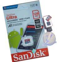 Sandisk Ultra microSDHC UHS-I Class 10 รับประกันอย่างเป็นทางการ 128GB 120MB / s