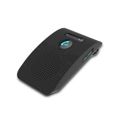 Bluetooth-compatible Handsfree Car Kit Sun Visor Wireless Speakerphone Multi-point Hands-free Speaker 550Mah Lithium Battery