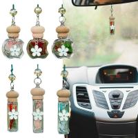 【LZ】◊❈  Pingente De Perfume Do Carro Com Líquido De Óleo Essencial Difusor De Fragrância Decoração respirável para um ambiente de carro fresco e relaxante