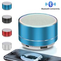 A10 Wireless Bluetooth Speaker Small Steel Cannon Subwoofer Portable Mini Gift Card Bluetooth Speaker Color Outdoors Speakers