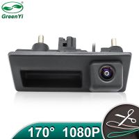 ❣GreenYi HD AHD 1080P ยานพาหนะสำรองข้อมูลย้อนหลังลำต้นกล้องสำหรับ VW Passat B5ซีซีอีโอเอสกอล์ฟ4/5เสื้อโปโล Jetta Tiguan Audi A3 A4 A6