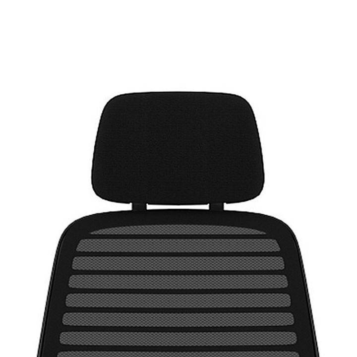 modernform-อุปกรณ์-พนักพิงศีรษะ-สำหรับ-steelcase-รุ่น-series1-เฟรมดำ-หุ้มผ้าตาข่าย-สีดำ