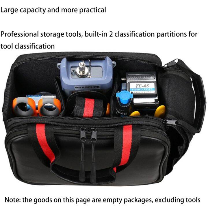 ftth-optical-fiber-tool-kit-bag-for-vfl-power-meter-optical-power-meter-red-light-pen-cutter-set-storage-bag