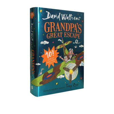 English original grandpas great escape pilot grandpas air escape full color hardcover David Walliams David juvenile humor initiation novel series