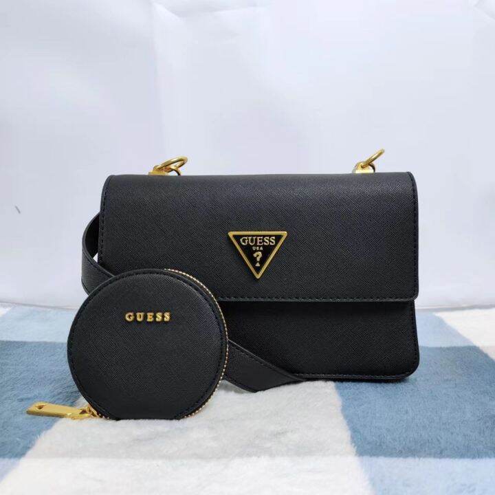 guess-new-european-and-american-retro-all-match-solid-color-flip-top-inverted-triangle-mother-in-law-bag-small-square-bag-one-shoulder-messenger-bag