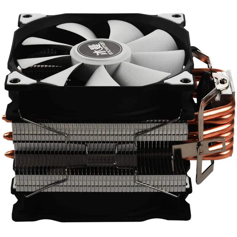 SNOWMAN M-T6 4PIN CPU Cooler Master 6 Heatpipe Double Fans 12cm