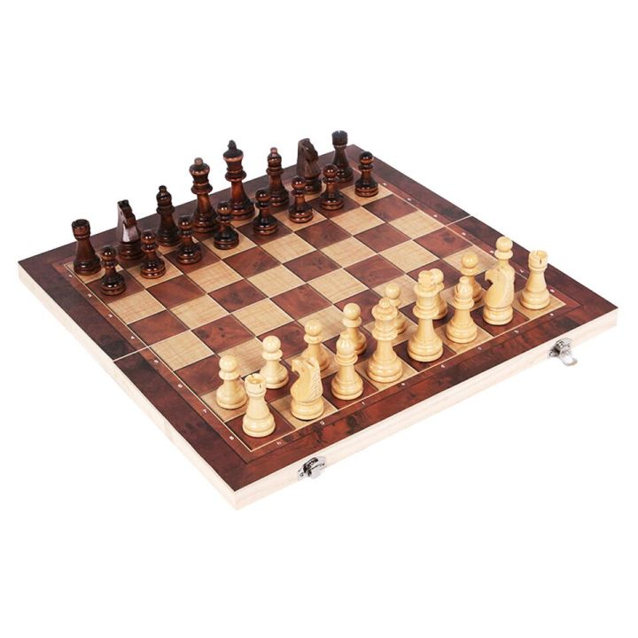 พร้อมส่ง-chess-game-3-in-1-chess-set-wooden-backgammon-checkers-indoor-travel-chess-wooden-folding-chessboard-chess-pieces-chessman-เกมหมากรุก-3-in-1-ชุดหมากรุกไม้แบ็คแกมมอนหมากฮอสในร่มหมากรุกท่องเที่