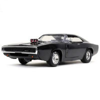 Jada 1:24 Fast And Furious F9 Dom S 1970 Dodge Charger Diecast รถโลหะรุ่นรถของเล่นสำหรับของขวัญคอลเลกชัน