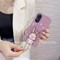 INS เคสโทรศัพท์ Phone Case OPPO A58 A78 A77 A95 A55 Find X5 Pro 5G 4G เคส ใหม่ซิลิโคนเก๋ไก๋การ์ตูนกระต่ายแฟชั่นทันสมัยเคสแข็งพร้อม2023ใส่แสนน่ารัก Cover