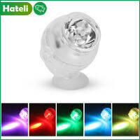 【HATELI】(Blue Light) แสงพิพิธภัณฑ์สัตว์น้ำตู้ปลาสปอตไลท์เล็กๆที่มีสีสันไฟ LED เปลี่ยนสีได้ Aquarium Light Gradient พิพิธภัณฑ์สัตว์น้ำไฟดำน้ำ