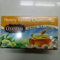 Sale Promotion ลองแล้วจะติดใจ? Celestial  Honey Vanilla Chamomile ชากลิ่น วินิลาผสมน้ำผึ้ง และ คาโมไมล์ 47g. ราคาถูกใจ