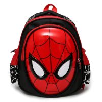 Disney Spiderman เด็กการ์ตูนสัตว์กระเป๋าเป้สะพายหลังรูปเด็ก 3D รูปแบบกระเป๋าโรงเรียนอนุบาลกระเป๋านักเรียนของขวัญ