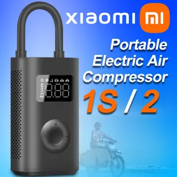 New Xiaomi Mijia Air Pump 2 Portable Electric Air Compressor Tire Sensor Mi  Inflatable Treasure