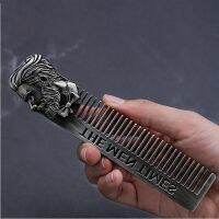 【CC】 1pc Beard Comb Whiskers Shaping Template Carved Men Barber Hair Trimming