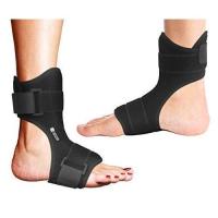 ○ Copper Compression Plantar Fasciitis Night Splint - Drop Foot Brace and Dorsal Planter for Right