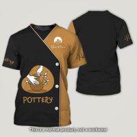 Pottery - Pottery 3D Shirt Pottery Tools Gift for Potter [Not Overalls] Mens Womens Crew Neck Custom T-Shirts