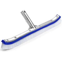 แปรงขัดสระ stainless steel Pool brush for cleaning swimming pool tiles แปรงสระว่ายน้ำพลาสติก