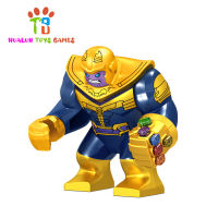 Hualun[ สินค้าพร้อมส่ง】 Thanos ชุดถุงมือขนาดเล็กบล็อกตัวต่อซูเปอร์ฮีโร่ตัวต่อของเล่นสำหรับเด็กของขวัญ