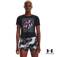 Under Armour UA Womens Run Anywhere Short Sleeve อันเดอร์ อาร์เมอร์ เสื้อแขนสั้นวิ่ง สำหรับผู้หญิง