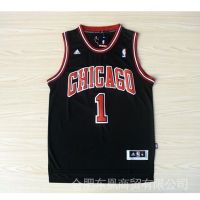 4 Styles Nba Jersey Chicago Bulls 1 # Rose Black Basketball Jersey