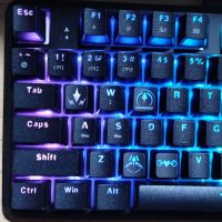 Valorant Keycap ปุ่มกด4คีย์ของแท้,คีย์บอร์ดแบบกลไกทักษะเกมโปร่งแสงโปรไฟล์ OEM ABS ย้อม Keycap ของขวัญสำหรับนักเล่นเกม