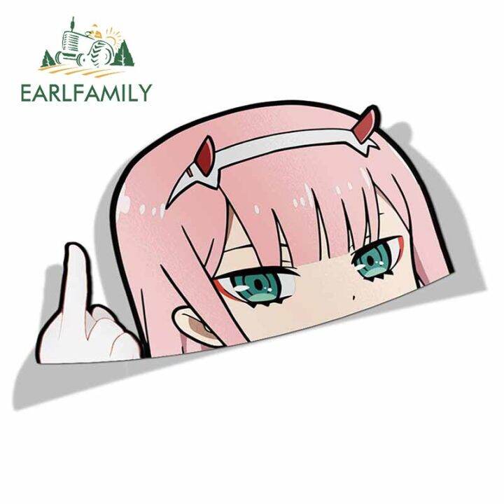 Darling in the Franxx - Zero Two Anime Decal Sticker for Car/Truck/Laptop