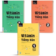Sách - Combo Vitamin Tiếng Hàn 1, 2, 3 MC