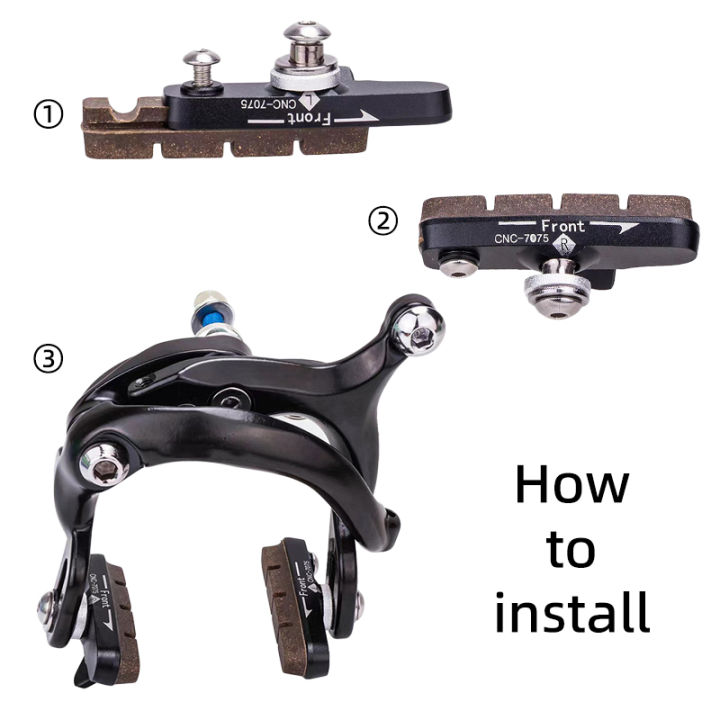 2คู่4pcs-จักรยานคาร์บอนเบรค-pad-cork-ไม้บล็อกรองเท้า-c-v-mtb-bmx-จักรยานพับล้ออะไหล่-dura-design-สำหรับ-shimano