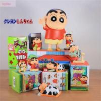 LZYBIM ของขวัญวันเกิด Piyama Anime ของเล่นโมเดล9ซม. สีเทียน Shinchan ชุดประจำวันสีเทียน Shin-Chan หุ่นดินสอสีตุ๊กตาขยับแขนขาได้ตุ๊กตา PVC