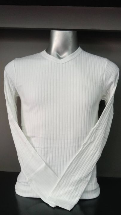 uzem-bodysize-men-longsleeve-t-shirt-cotton100-no-20-039-เสื่อแขนยาว-ผ้ายืด-รอบอกวัดได้38นิ้ว-เสื้อสามารถยืดได้ตามตัวผู้สวมใส