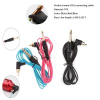 1.8M/5.91FT TPE Tattoo Supplies Right Angle Tattoo Clip Cord RCA Cable Line Connector Tattoo Machine Power Supply Accessory