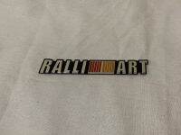 Logo Rallart สำหรับตกแต่งรถยนต์ ของรถ Mitsubishi งานเรนซิ่น 18x3cm จำนวน1ชิ้น *ราคาถูกสินค้าดีมีคุณภาพ*